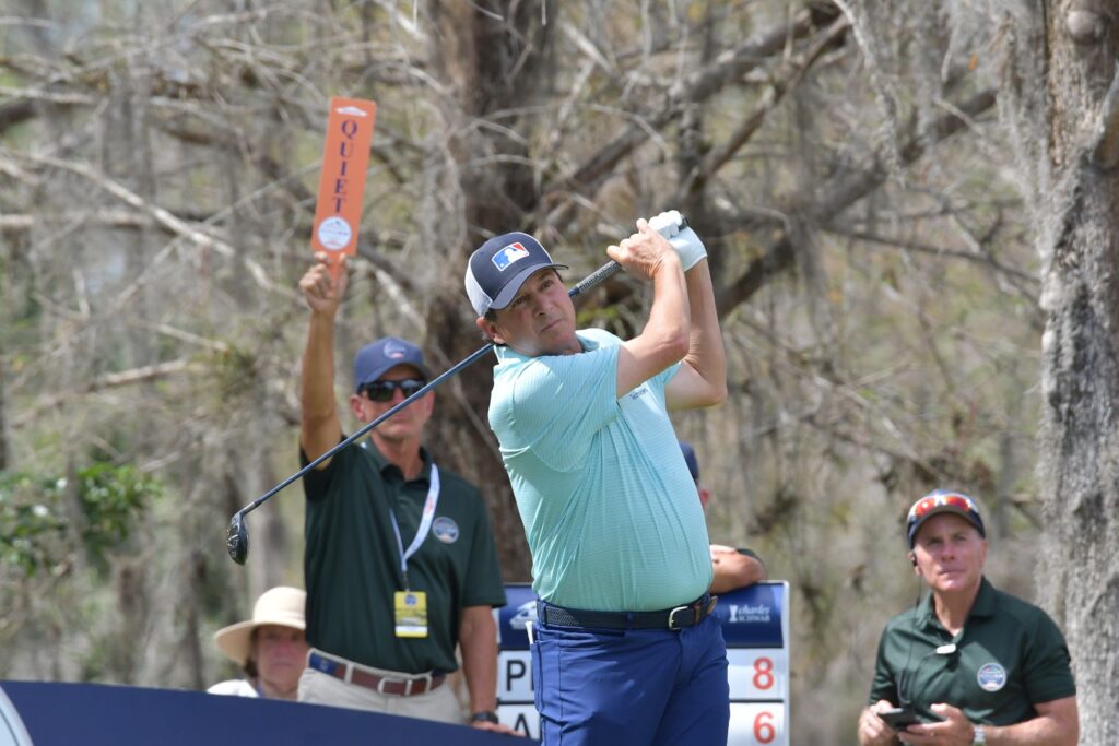 Billy Andrade on the 14th Tee
